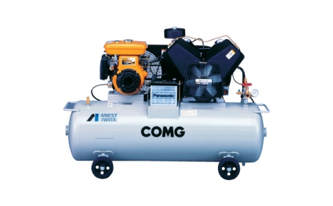 アネスト岩田（株）  TLUE37B-14S  アネスト岩田　タンクマウント形コンプレッサ　３．７ＫＷ　エンジン駆動