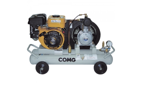 アネスト岩田（株）  PFUE07B-10  アネスト岩田　軽便形コンプレッサ　０．７５ＫＷ　エンジン駆動