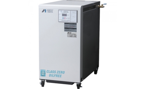 アネスト岩田（株）  SLP-07EEDC5  アネスト岩田　オイルフリーコンプレッサＤ内蔵０．７５ＫＷ