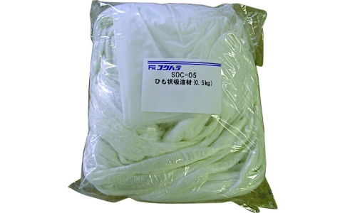 （株）フクハラ  SOC-05  フクハラ　ひも状吸油材　０．５ＫＧ
