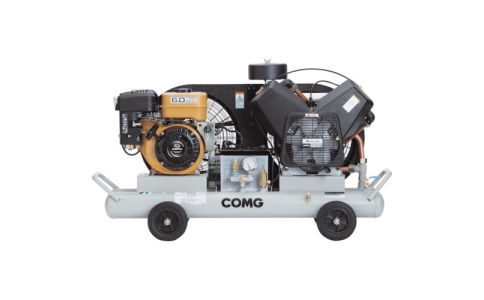 アネスト岩田（株）  PLUE22-10S  アネスト岩田　軽便形コンプレッサ　２．２ＫＷ　エンジン駆動