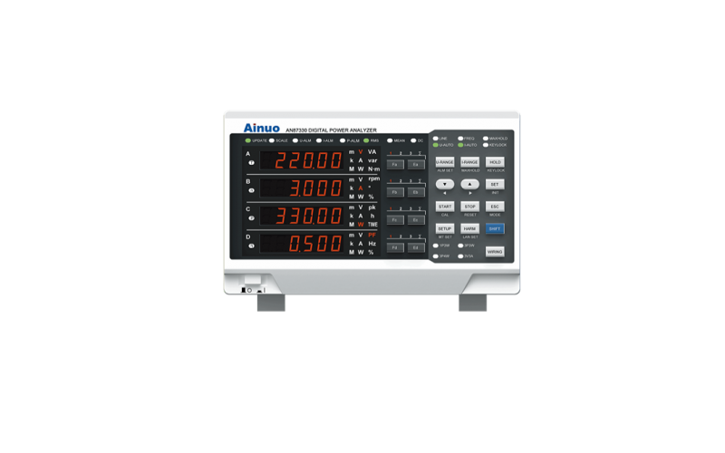 AINUO High-accuracy Three-phase Power Meter  Product Model: AN87330(F) Series