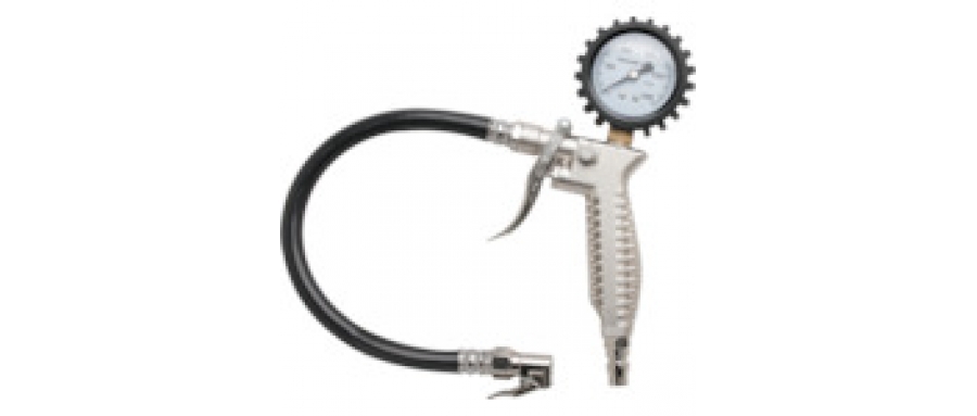 TRUSCO  THBG30B tire gauge 1400kPa (for measurement, increased pressure, and decompression) gun type