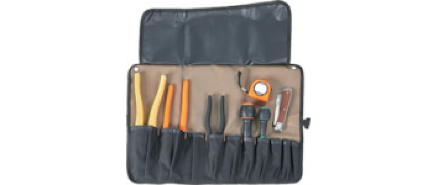 TRUSCO DKS-7B DKS-8B Electrician Skill Test Tool Tool Roll Set