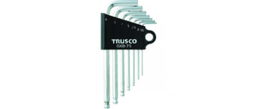 TRUSCO  GXB-7S GXB-8S GXB-9S Ball Point Hexagon Bar Wrench Set