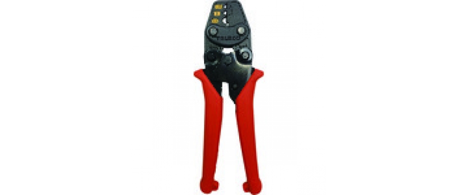TRUSCO  TCP-172 TRUSCO Mini Crimping Tool (for bare crimping terminals and bare sleeves) 1. 25・2・5. 5