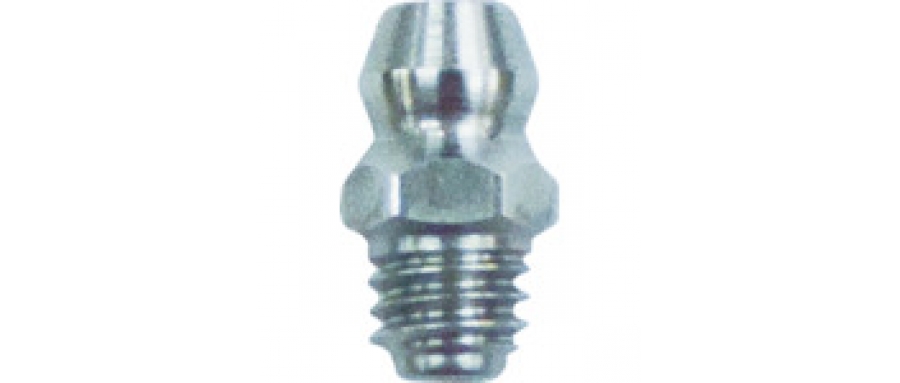 TRUSCO  TGNAS-M6X0.75 TGNAS-M6X1.0 TGNAS-R1/8 TGNAS-R1/4 Grease Nipple Straight Stainless Steel Type