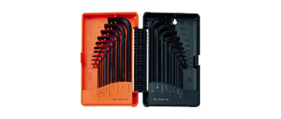 TRUSCO TBRI20S Ball Point Hexagon Bar Wrench (Standard Type) 10 millimeters and 10 inches