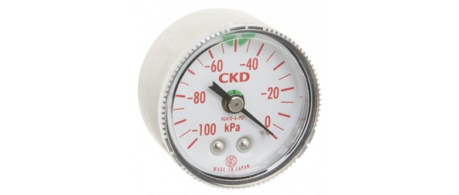 CKD  VG41D-6 Vacuum pressure gauge with limit marker