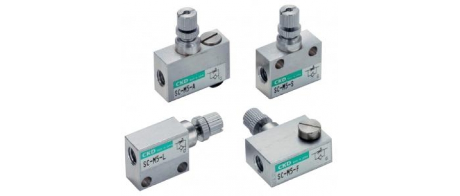 CKD  SC-M3 SC-M5 Miniature speed controller