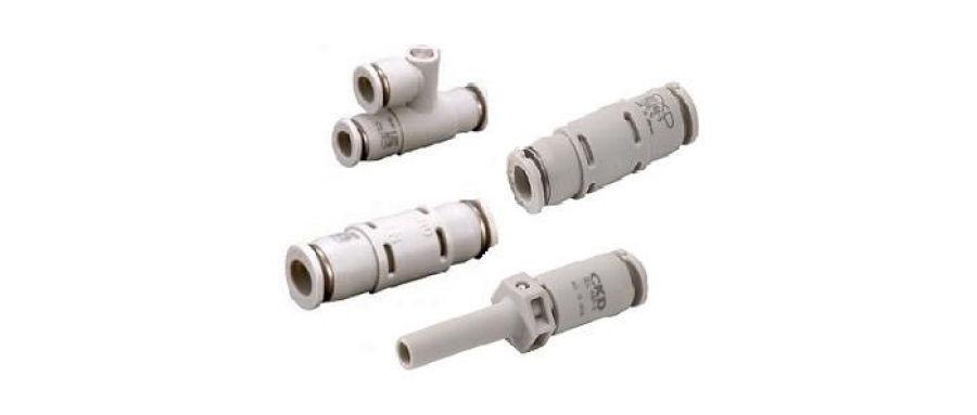 CKD  QEL-※※P QEL-H※※ Quick exhaust valve with push-in fitting