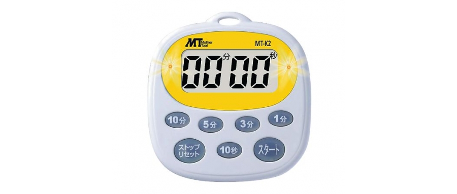 AS ONE  MT-K2 Digital Timer with Calibration Certificate　