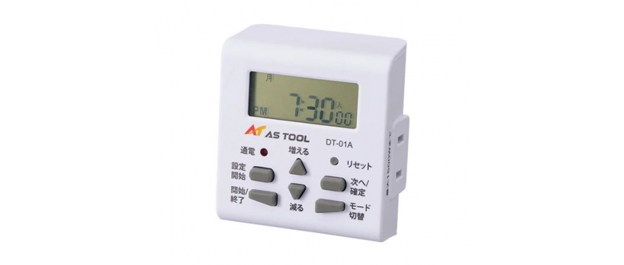 AS ONE  DT-01A  Weekly Timer　