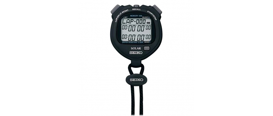 AS ONE  SVAJ001 SVAJ003 SVAJ005 Digital Stopwatch (solar Charging Type) with Black JCSS Calibration Certaificate and others