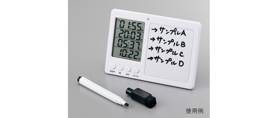 AS ONE  HS120365 5-Timer with Whiteboard with Chinese Calibration Certificate　