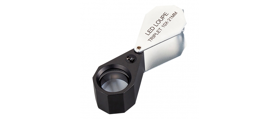 AS ONE  MG7801-10 MG7801-15 MG7802-10 MG7802-15 folding type loupe 10 x white LED with LED Light and others
