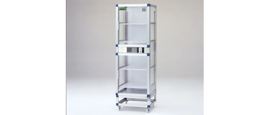 ASONE  SP-SFN-PG SP-SFN-SG SP-WFN-PG SP-WFN-SG Auto Dry Desiccator FN 574 x 524 x 1770mm Reinforced Plastic Shelf Board 230V±10% and others