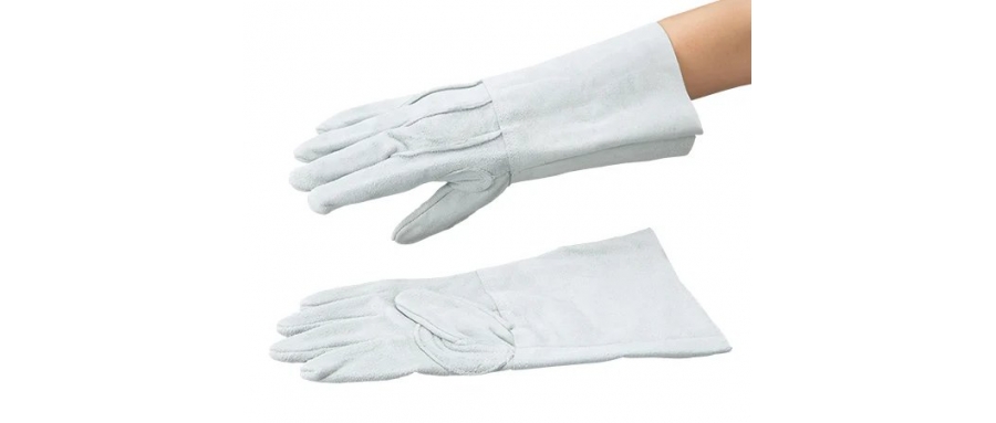 ASONE  AT-WLG01 AS TOOL Welding Inside Cowskin Glove Back Stitch 340mm　