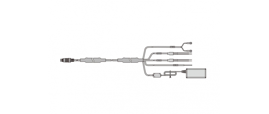 KYOWA TE-57  8-pin connector 60FC-8P(female) to 6 conductors with shield wire, pre-soldering at the cable tip