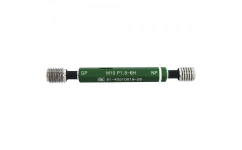 新潟精機（株）  GPNP-1015I  ＳＫ　限界ねじプラグセット検査用　Ｍ１０ｘＰ１．５－６Ｈ