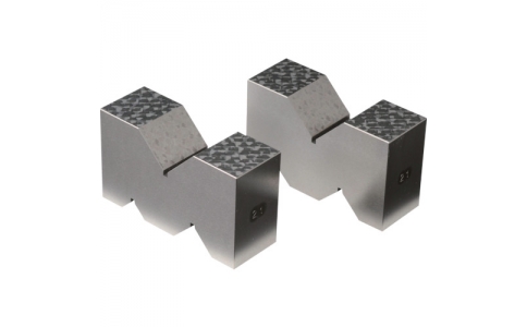 （株）理研計測器製作所  RCV-A100  ＲＫＮ　鋳鉄製ＶブロックＡ形　全長１００ｍｍ×Ｖ幅４０ｍｍ　２個１セット