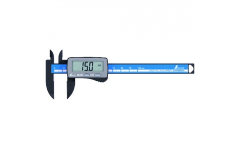 シンワ測定（株）  19989  シンワ　デジタルノギス　カーボンファイバー大文字　１００ｍｍ