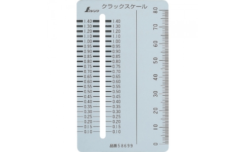 シンワ測定（株）  NO58699  シンワ　クラックスケ－ルカ－ド型