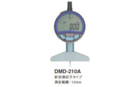 （株）テクロック  DMD-210A  テクロック　デジタルデプスゲージ　測定範囲１２ｍｍ