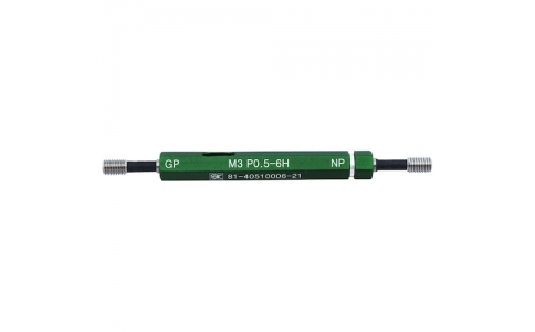 新潟精機（株）  GPNP-0305I  ＳＫ　限界ねじプラグセット検査用　Ｍ３ｘＰ０．５－６Ｈ