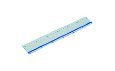 東京硝子器械（株）  336-55-97-04  ＴＧＫ　カッティングスケール　ＣＴ－０３０　３０ｃｍ