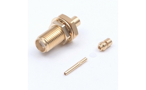 （株）トーコネ  SMA-BJ-1.13AS(AU)  ＴＹＣ　ＳＭＡコネクタバルクヘッドジャック