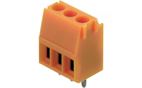 日本ワイドミュラー（株）  1667750000  ワイドミュラー　ＰＣＢ端子台（ＬＭシリーズ）　ピッチ３．５０ｍｍ　２極　ネジクランプ式　９０度