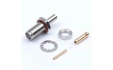 （株）トーコネ  SMA-BJ-0.66A  ＴＹＣ　ＳＭＡコネクタバルクヘッドジャック