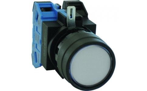ＩＤＥＣ（株）  HW1L-M110Q4PW  ＩＤＥＣ　Φ２２丸形照光押しボタンスイッチ