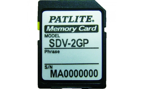 （株）パトライト  SDV-2GP  パトライト　ＳＤカード