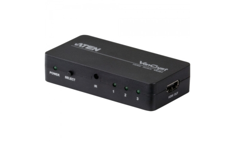 ＡＴＥＮジャパン（株）  VS381  ＡＴＥＮ　ビデオ切替器　ＨＤＭＩ　／　３入力　／　１出力