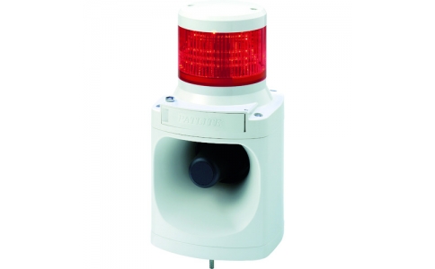 （株）パトライト  LKEH-102FA-R  パトライト　ＬＥＤ積層信号灯付き電子音報知器　色：赤