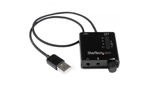 ＳＴＡＲＴＥＣＨ．ＣＯＭ社  ICUSBAUDIO2D  スターテック　オーディオアダプター／ＵＳＢ－Ａ／ＳＰＤＩＦデジタル　＋　４極・３極ミニ