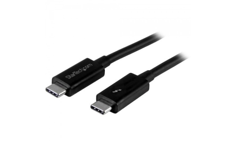 ＳＴＡＲＴＥＣＨ．ＣＯＭ社  TBLT3MM1M  スターテック　Ｔｈｕｎｄｅｒｂｏｌｔ　３　ケーブル／１ｍ／ＵＳＢ－Ｃ，　ＤＰ互換／２０Ｇｂｐｓ／ブラック