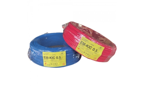 （株）ＫＨＤ  EMKIC0.5SQ-01-200M  ＫＨＤ　ＥＭ－ＫＩＣ０．５　赤　２００ｍ