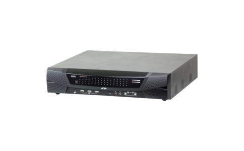 ＡＴＥＮジャパン（株）  KN8164V  ＡＴＥＮ　ＩＰ－ＫＶＭスイッチ　１ローカル／８リモート　アクセス／６４ポート／カテゴリ５ｅ（バーチャルメディア対応、１９２０×１２００）