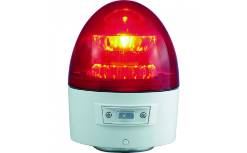 （株）日惠製作所  VL11B-003AR  ＮＩＫＫＥＩ　ニコカプセル　ＶＬ１１Ｂ型　ＬＥＤ回転灯　１１８パイ　赤