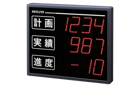 （株）パトライト  VE100-304  パトライト　ＶＥ型　インテリジェント生産管理表示板
