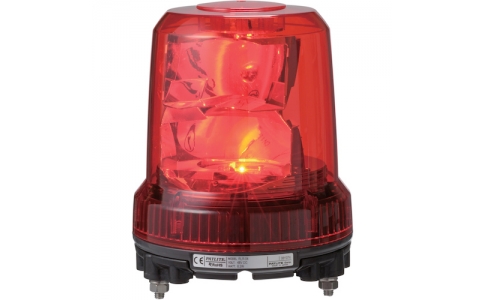 （株）パトライト  RLR-M1-P-R  パトライト　強耐振型ＬＥＤ回転灯