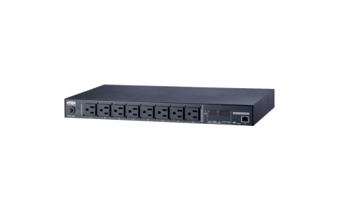 ＡＴＥＮジャパン（株）  PE7108A  ＡＴＥＮ　ｅｃｏ　ＰＤＵ　／ＮＥＭＡ／計測機能搭載／温湿度センサー対応／１Ｕタイプ／８ポート