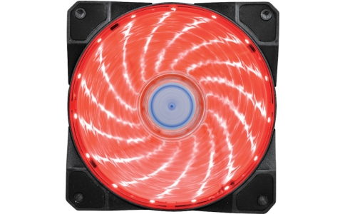 （株）オウルテック  OWL-FE1225LL2-RE  オウルテック　ＬＥＤ付ケース用ＦＡＮ　１２ｃｍ２５ｍｍ厚　レッド
