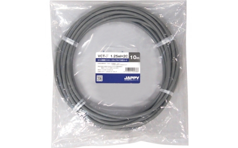 因幡電機産業（株）  VCT-F  1.25SQX 2C 20M JP  ＪＡＰＰＹ　キャブタイヤ丸形コード