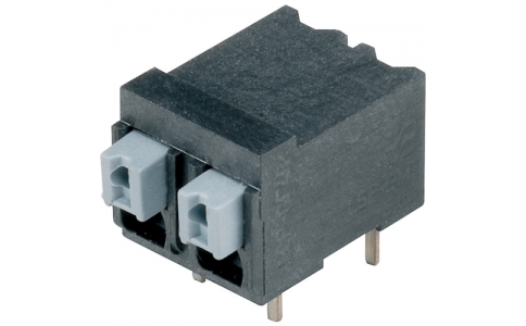 日本ワイドミュラー（株）  1824740000  ワイドミュラー　ＰＣＢ端子台（ＬＳＦ－ＳＭＴシリーズ）　ピッチ５．００ｍｍ　２極　プッシュイン式　９０度