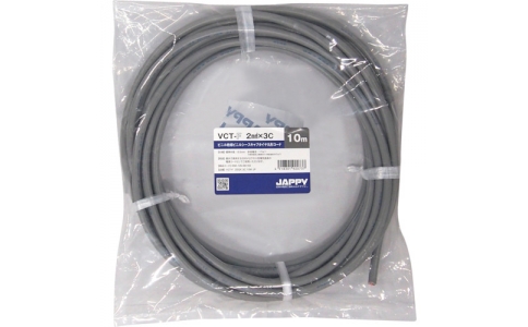 因幡電機産業（株）  VCT-F  2SQX 3C 50M JP  ＪＡＰＰＹ　キャブタイヤ丸形コード