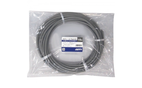 因幡電機産業（株）  VCT-F  0.75SQX 6C 10M JP  ＪＡＰＰＹ　キャブタイヤ丸形コード